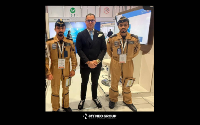 A High-Tech Encounter: Dr. Mickael Mosse Witnesses Abu Dhabi Police’s Cutting-Edge Crime-Fighting Drone