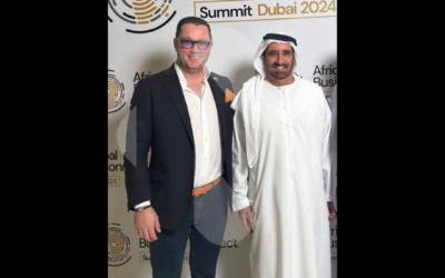 An Inspiring Encounter: Dr. Mickael Mosse Meets His Excellency Awadh MOHD Sheikh Majrin Bin Sultan at Africa Global Business Connect Summit Dubai