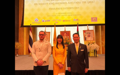 Dr. Mickael Mosse Joins Celebrations for Thailand’s National Day in Abu Dhabi