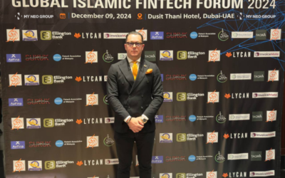 Dr. Mickael Mosse Represents My NEO Group and Sheikh Al Maktoum NEO Technologies at the Global Islamic FinTech Forum 2024 in Dubai